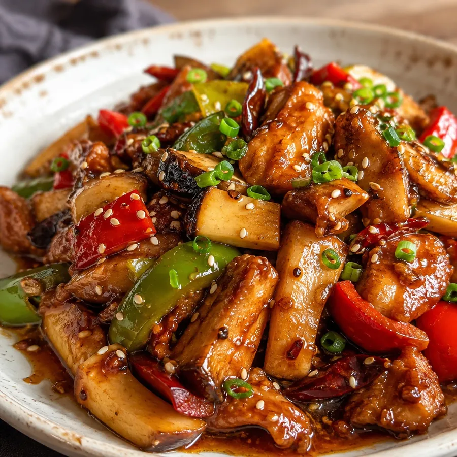 Kimmi's SauceSecret-Recipe Star Anise Mala SauceMala Sesame Chicken Stir-Fry